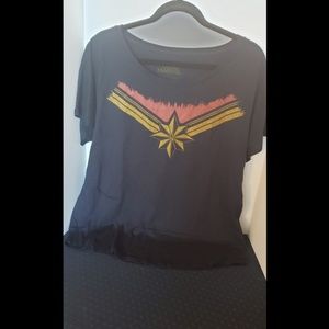 Loot crate exclusive captain marvel shirt